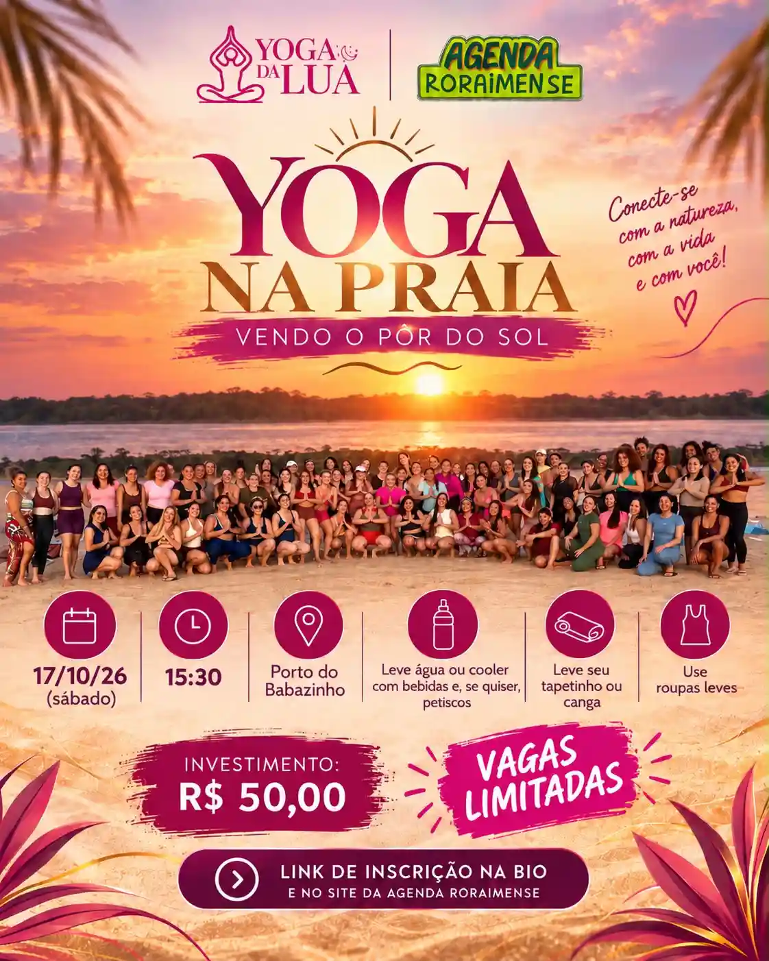 2ª Edição Yoga na Praia