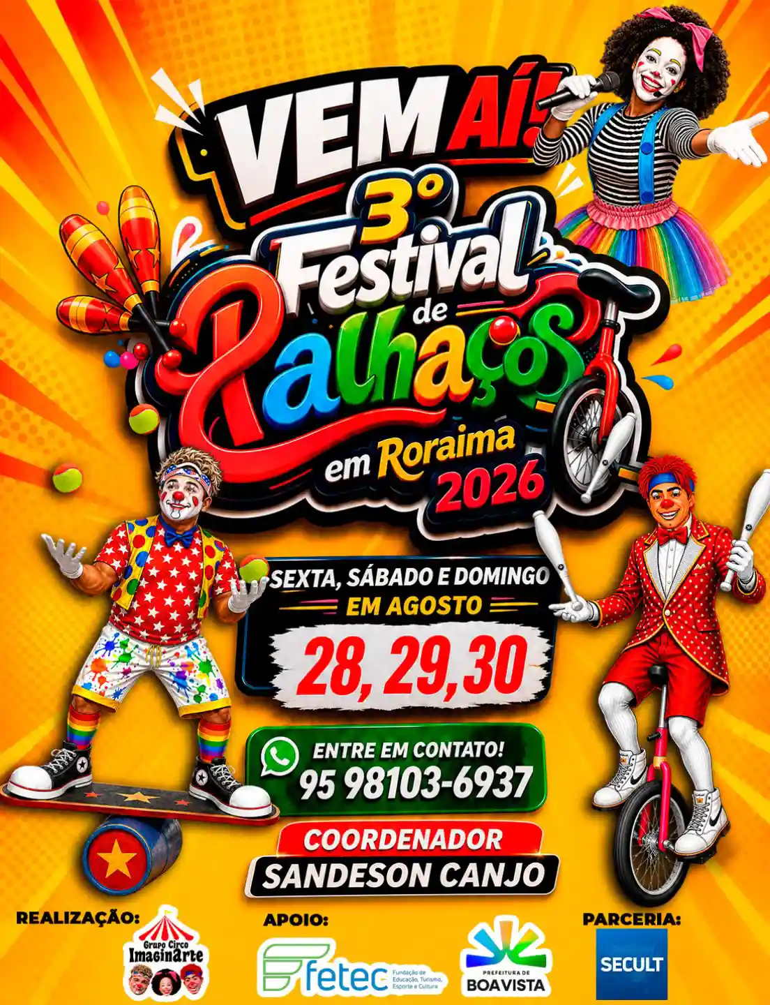 3ª Festival de Palhaços
